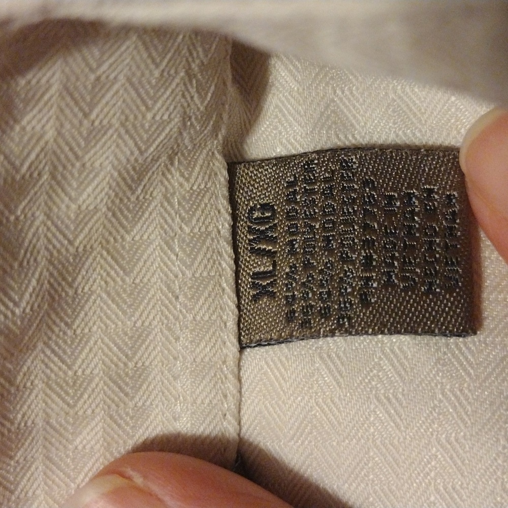 Axist Men's Beige Button-Down Shirt - Picture 3 of 6